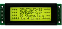 20x4 Yellow-Green Character Module CFAH2004K-YYH-JP 20x4 Yellow-Green Character Module CFAH2004K-YYH-JP