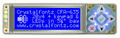 Blue 20x4 Character RS232 LCD