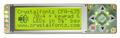 Yellow 20x4 Character RS232 LCD