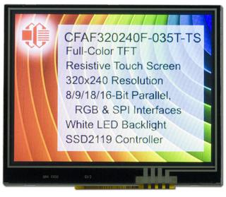 CFAF320240F-035T-TS TFT With Carrier Board (CFAF320240F-035T-TS-CB)