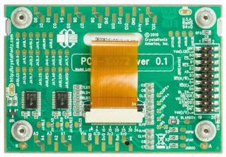 128x64 Graphic LCD Breakout Kit - White On Blue (CFAO12864D3-TMI-CB)