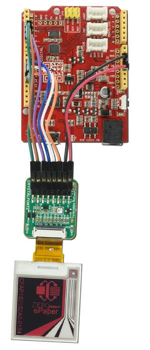 152x152 ePaper Development Kit (CFAP152152A0-E2-2)